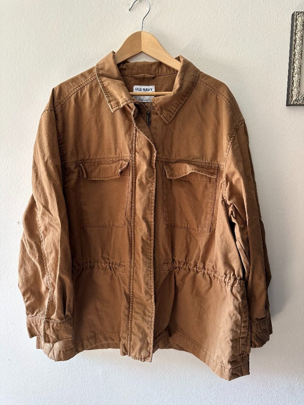 Women's Utility Jacket - Old Navy - Camel - Size XL EUC